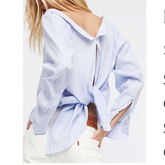Free People Tops - Free People Cool like Courtney button down